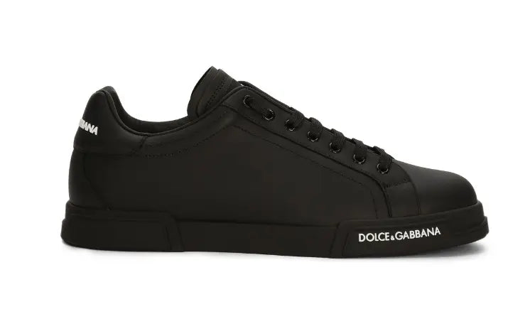 Dolce & Gabbana logo-patch low-top sneakers - Доставка за 1 работен ден