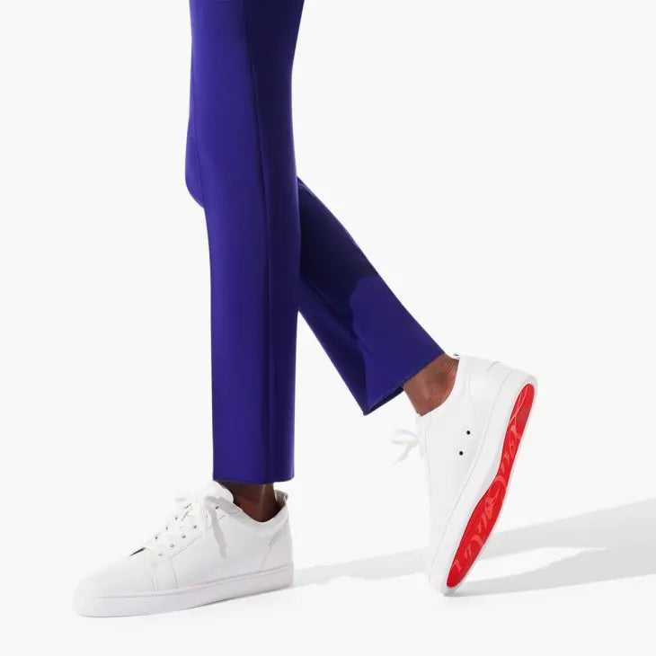 Louboutin Louis Junior "Calf leather - White" KickHaven Bulgaria