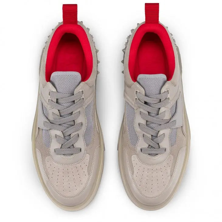 Louboutin Astroloubi "Calf leather, suede and rubber - Goose" KickHaven Bulgaria