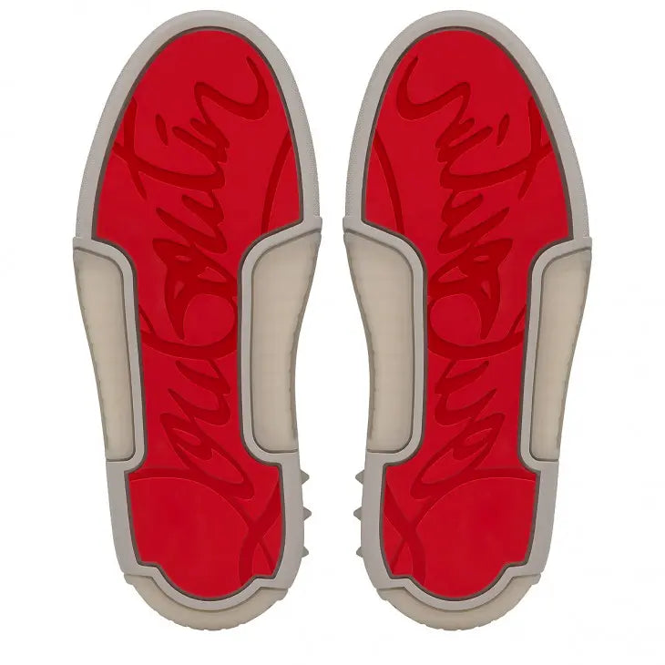 Louboutin Astroloubi "Calf leather, suede and rubber - Goose" KickHaven Bulgaria