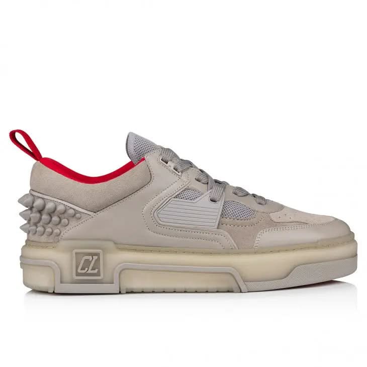 Louboutin Astroloubi "Calf leather, suede and rubber - Goose"