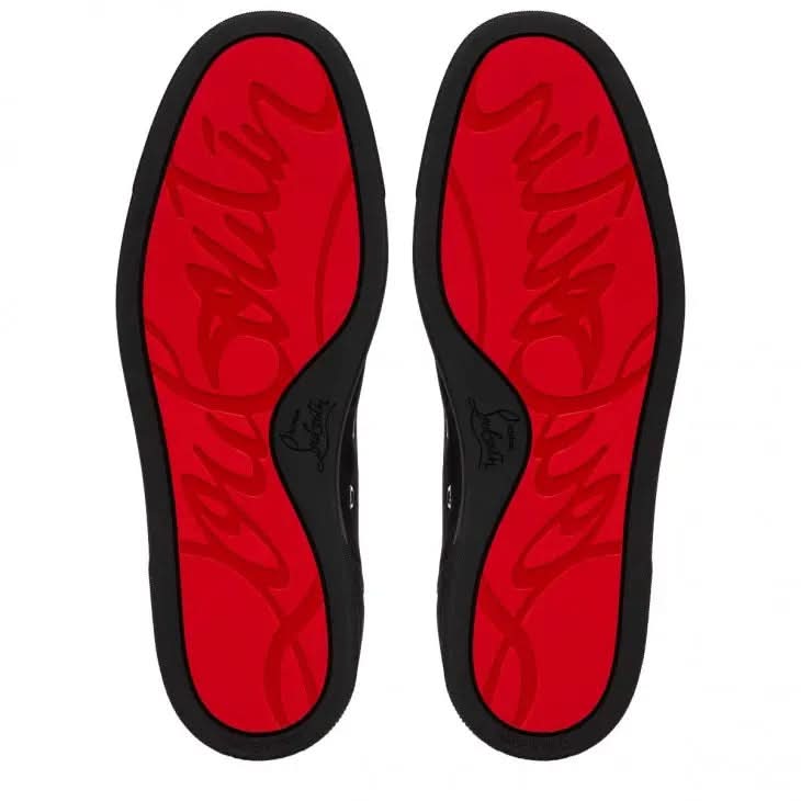 Louboutin Louis Junior "Veau velours - Black" KickHaven Bulgaria KickHaven Bulgaria