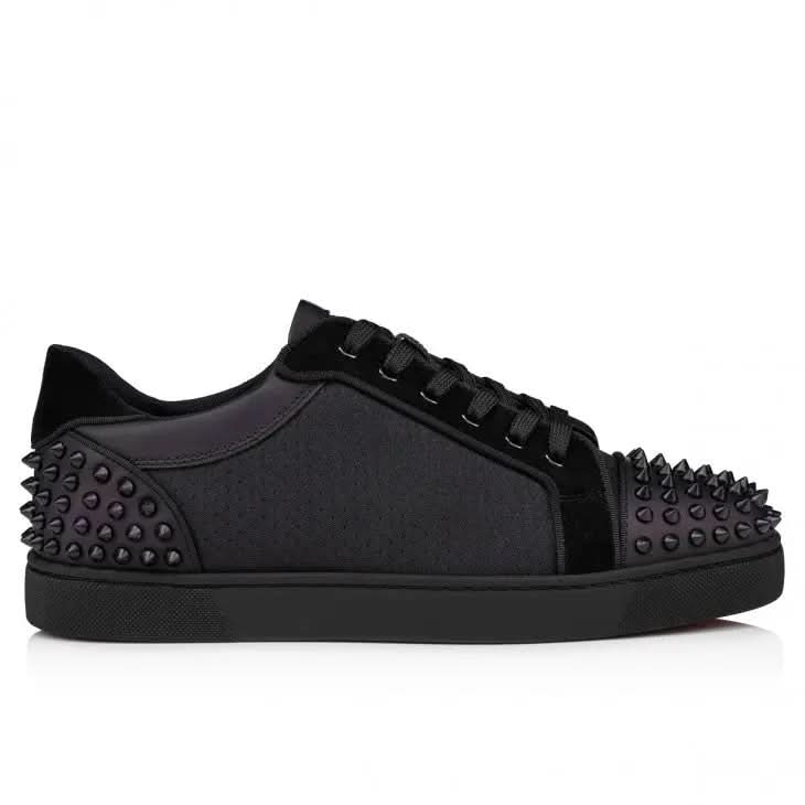 Louboutin Seavaste 2 "Calf leather and nylon - Black" - Доставка за 1 работен ден KickHaven Bulgaria KickHaven Bulgaria