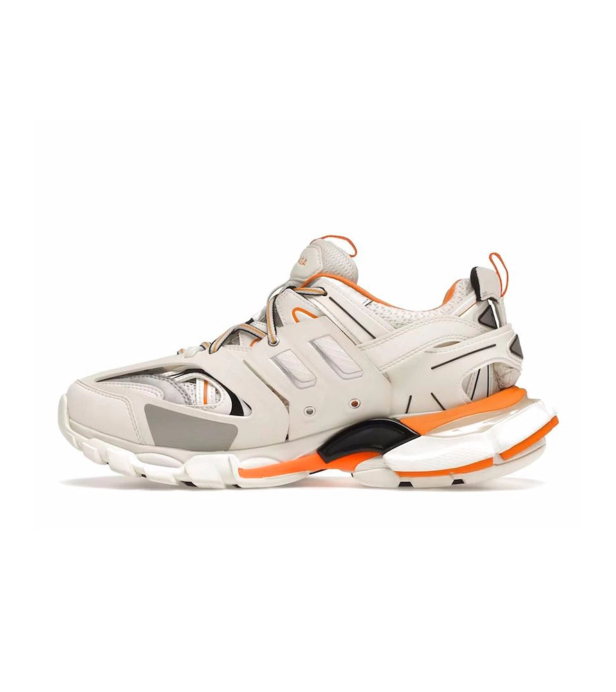Balenciaga Track Mesh 'White/Orange'