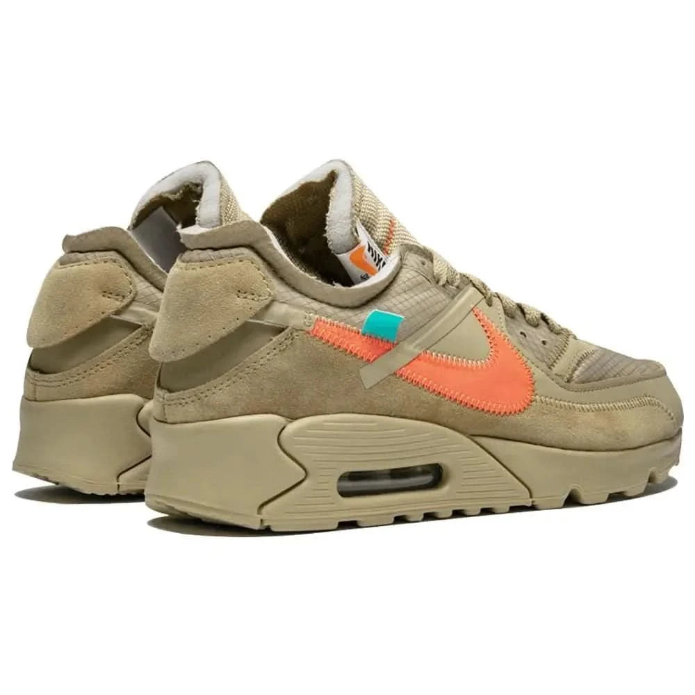 Off-White x Nike Air Max 90 Desert Ore KickHaven Bulgaria KickHaven Bulgaria