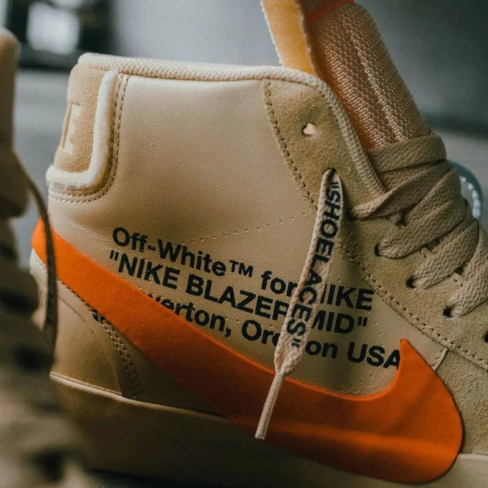 Off-White x Nike Blazer Orange SPOOKY PACK KickHaven Bulgaria