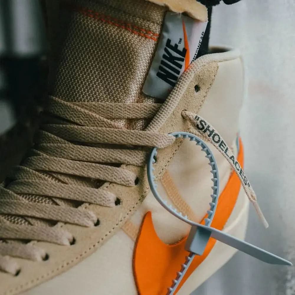 Off-White x Nike Blazer Orange SPOOKY PACK KickHaven Bulgaria