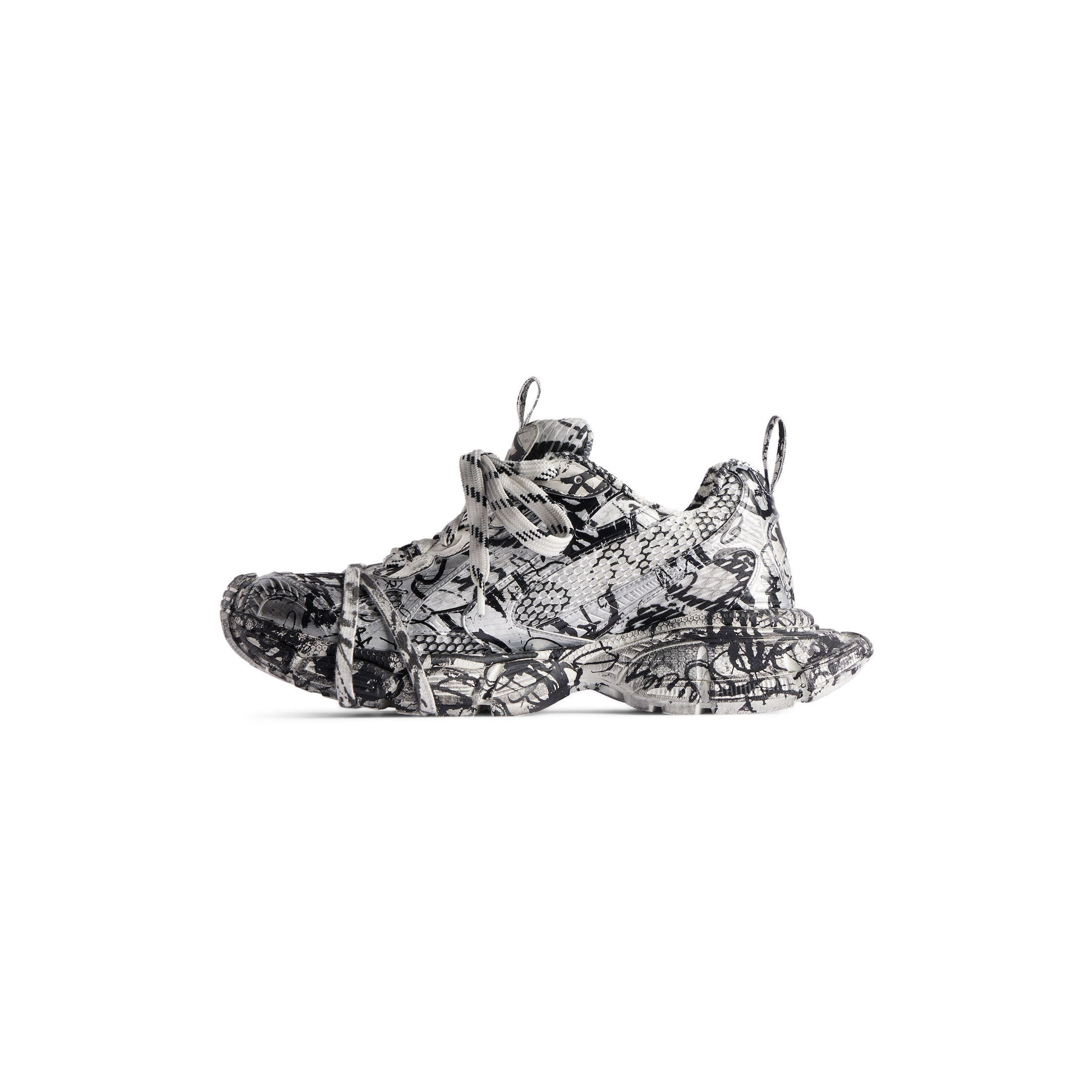 Balenciaga 3XL Extreme Graffiti 'White/Black' KickHaven Bulgaria KickHaven Bulgaria