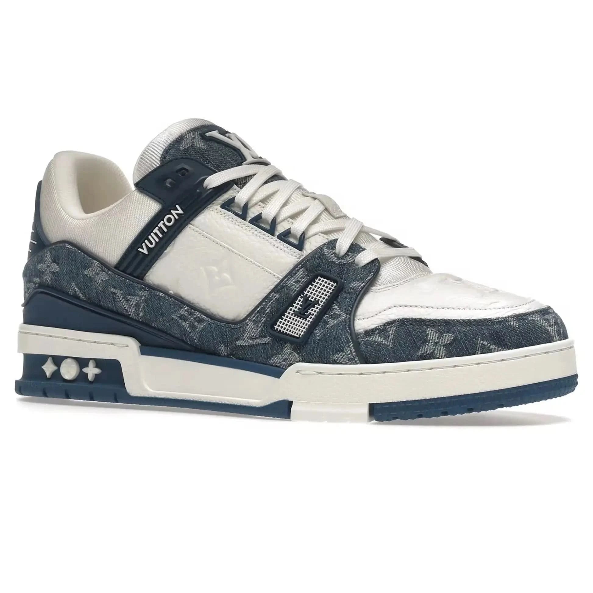 Louis Vuitton LV Monogram Blue Denim Sneaker KickHaven Bulgaria KickHaven Bulgaria