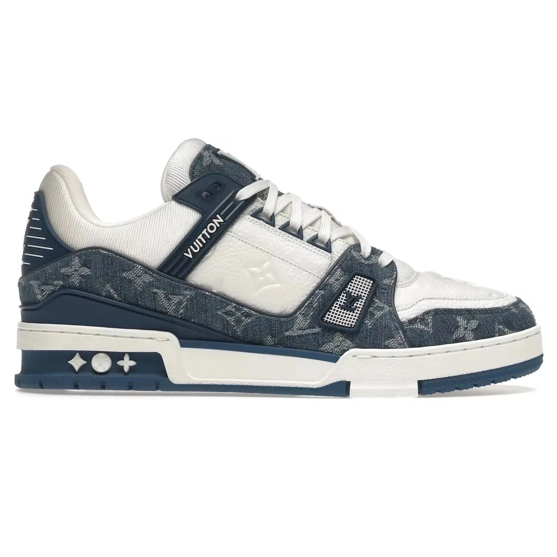 Louis Vuitton LV Monogram Blue Denim Sneaker KickHaven Bulgaria KickHaven Bulgaria