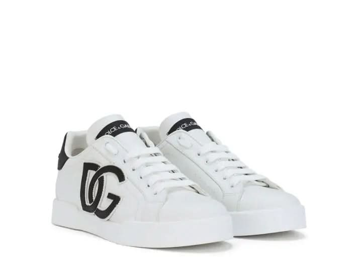 Dolce & Gabbana Portofino logo-tag leather sneakers KickHaven Bulgaria KickHaven Bulgaria