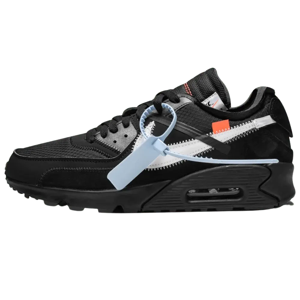 Off White x Nike Air Max 90 Black