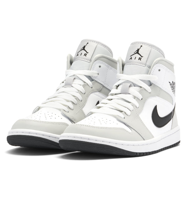 Air Jordan 1 Mid Wmns 'Light Smoke Grey'