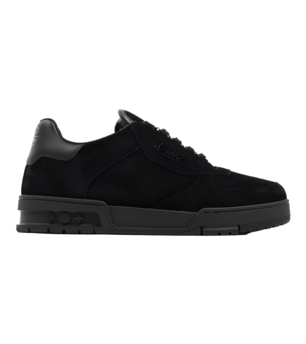 Louis Vuitton LV Staff Suede Trainer Black