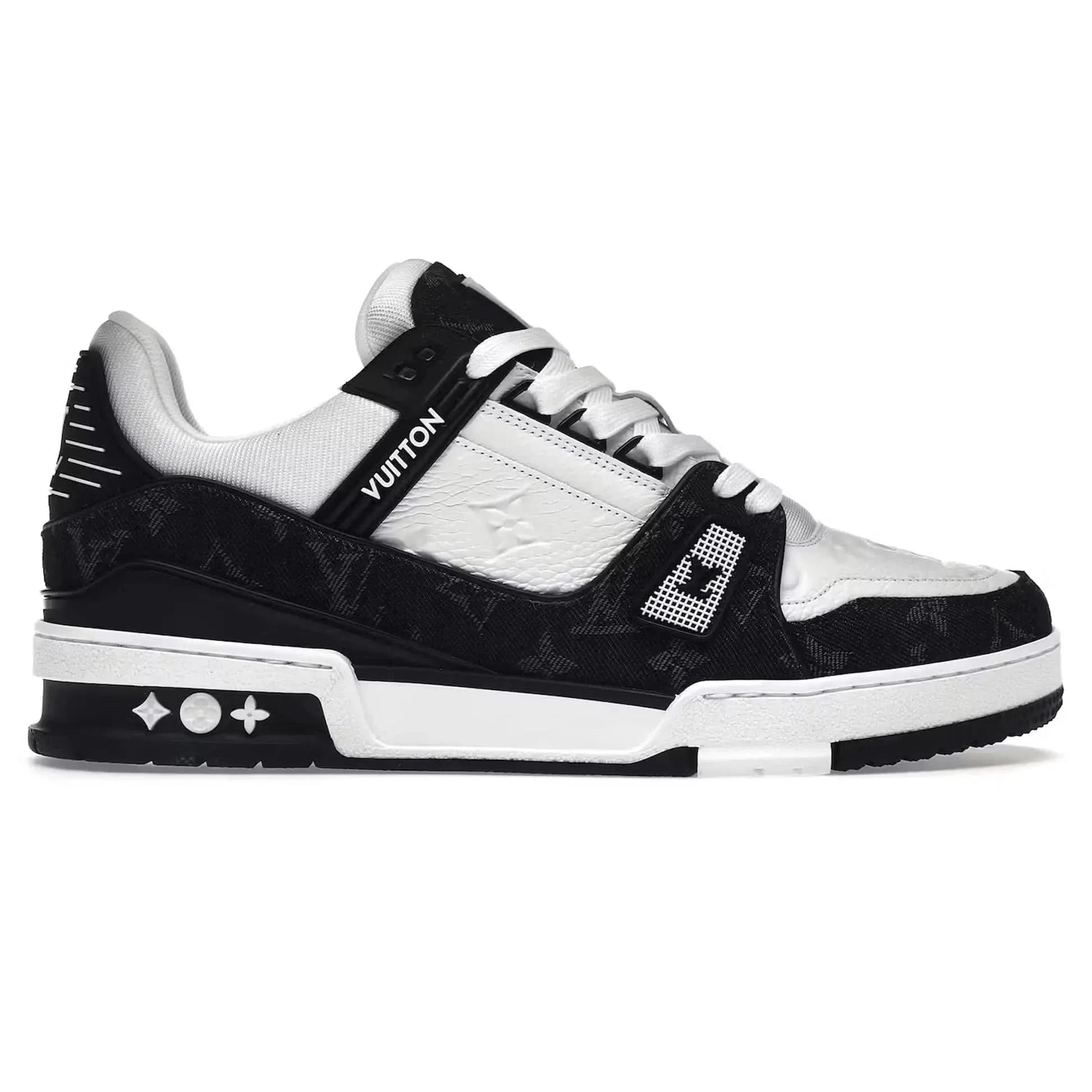 Louis Vuitton LV Monogram Black Denim Sneaker - Доставка за 1 работен ден KickHaven Bulgaria KickHaven Bulgaria