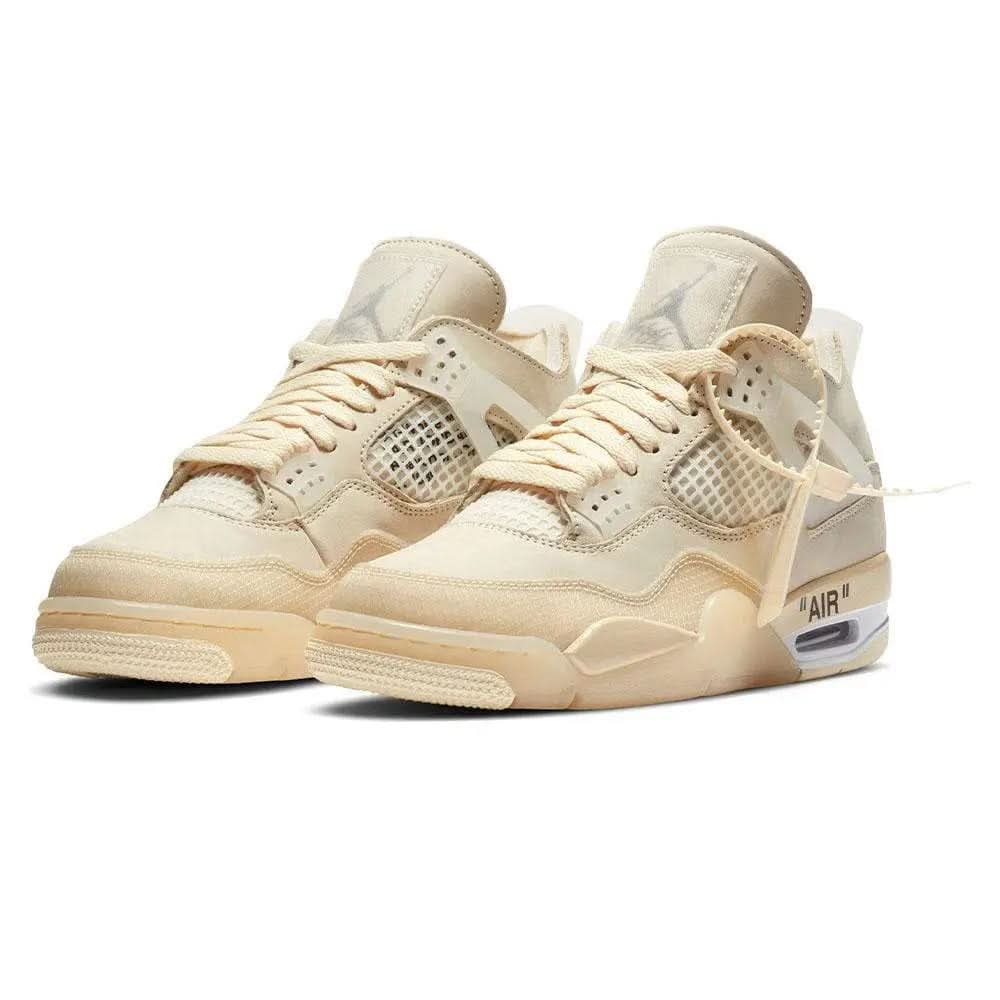 OFF-WHITE x Wmns Air Jordan 4 SP 'Sail' KickHaven Bulgaria KickHaven Bulgaria