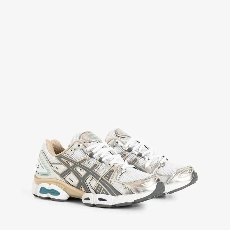 ASICS Gel-Nimbus 9 'White Steel Grey' KickHaven Bulgaria KickHaven Bulgaria