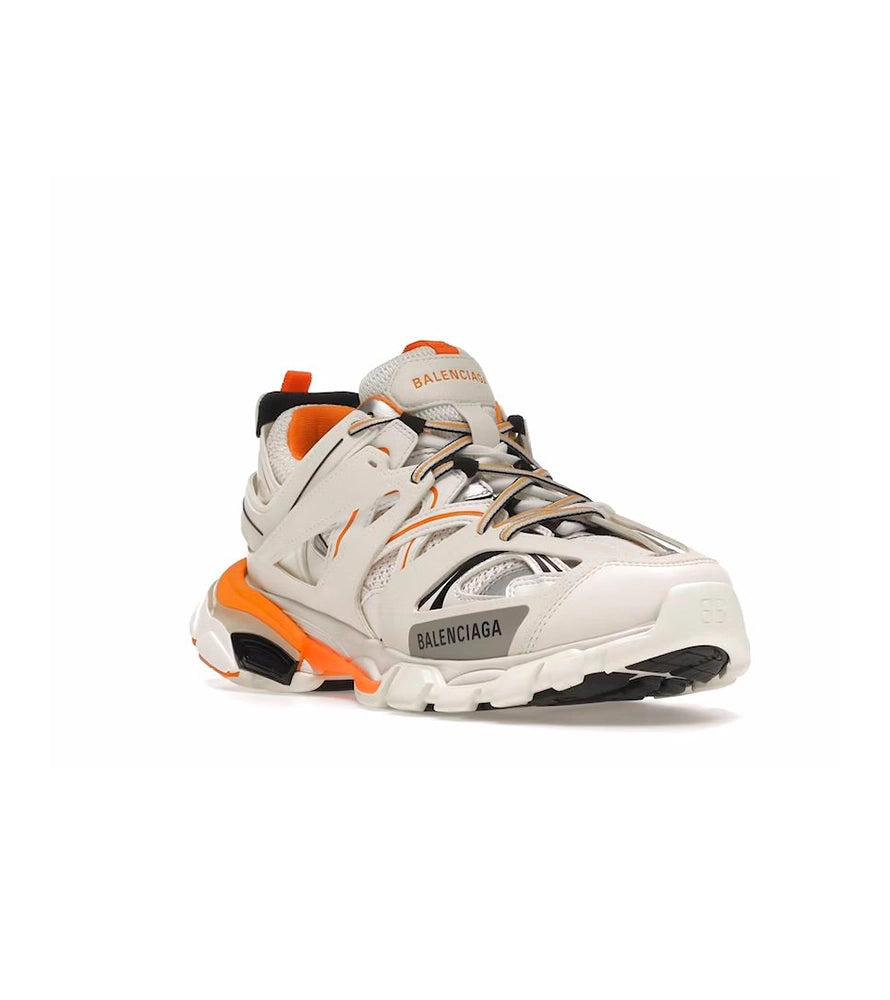 Balenciaga Track Mesh 'White/Orange'