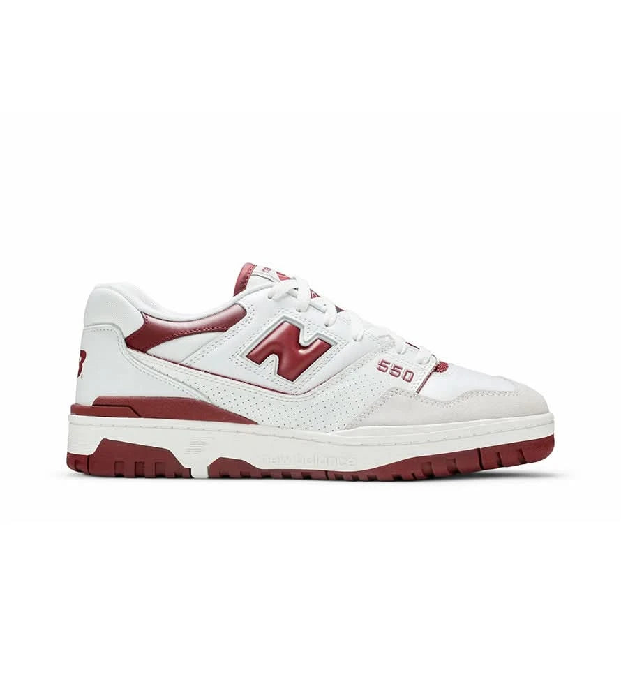 New Balance 550 'White/Burgundy' KickHaven Bulgaria KickHaven Bulgaria
