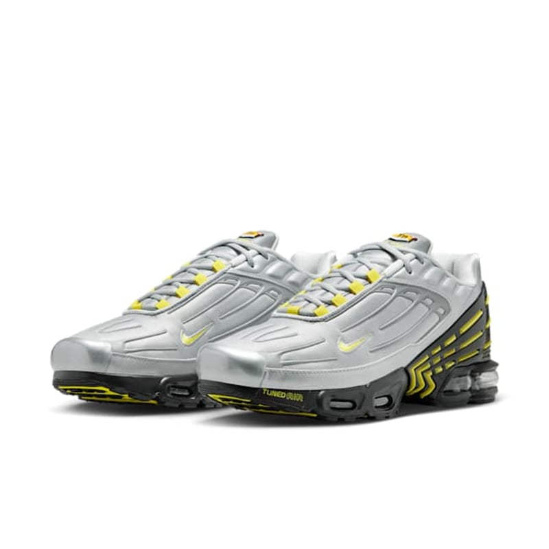 Nike Air Max Plus 3 "Metallic Silver & Opti Yellow" KickHaven Bulgaria  KickHaven Bulgaria