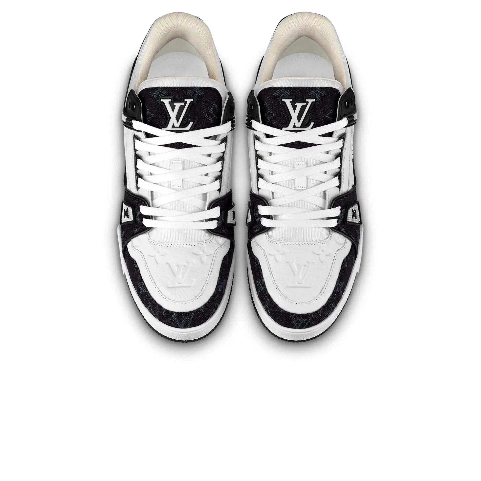 Louis Vuitton LV Monogram Black Denim Sneaker KickHaven Bulgaria KickHaven Bulgaria
