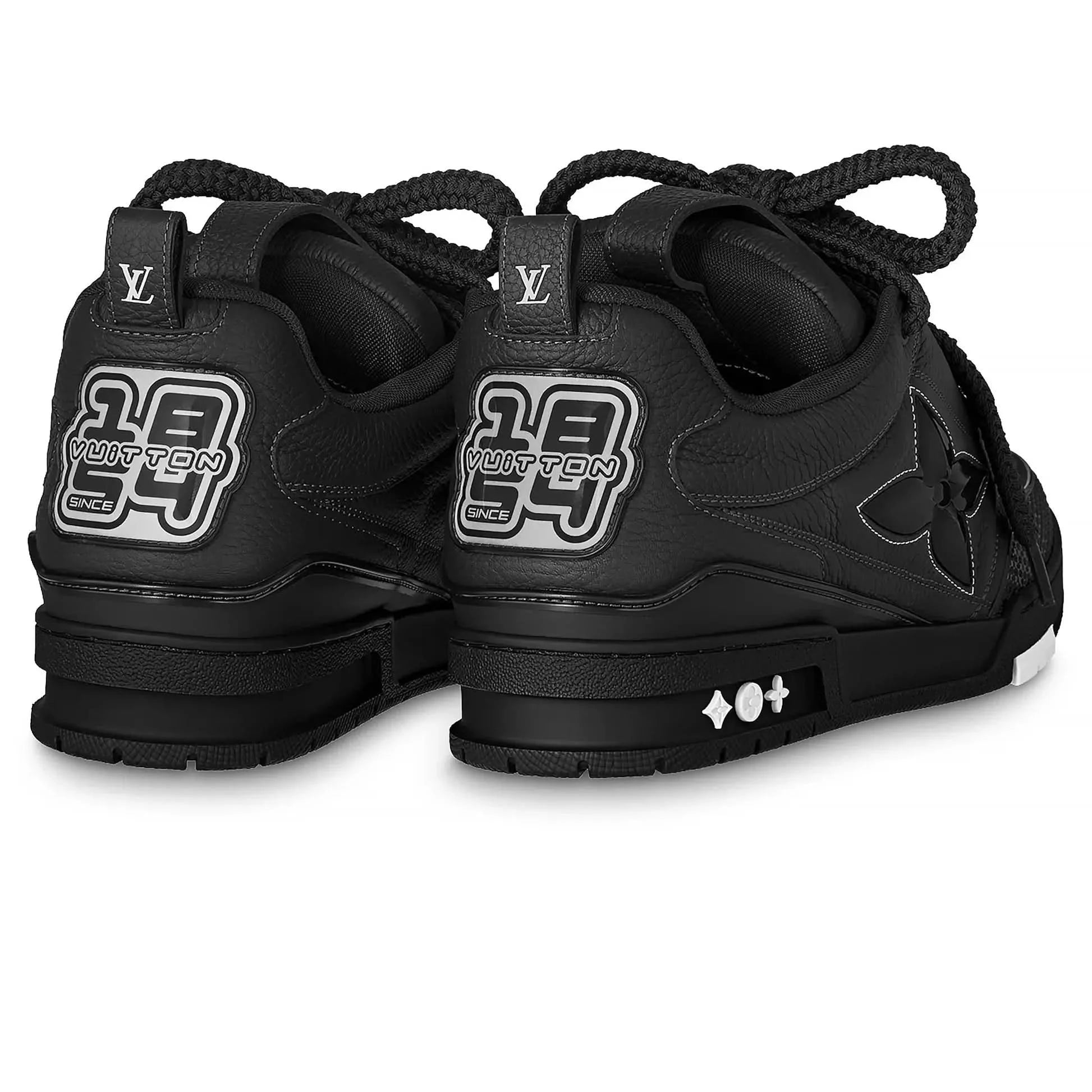 Louis Vuitton LV Skate Grained Leather Trainer Black Sneaker KickHaven Bulgaria KickHaven Bulgaria