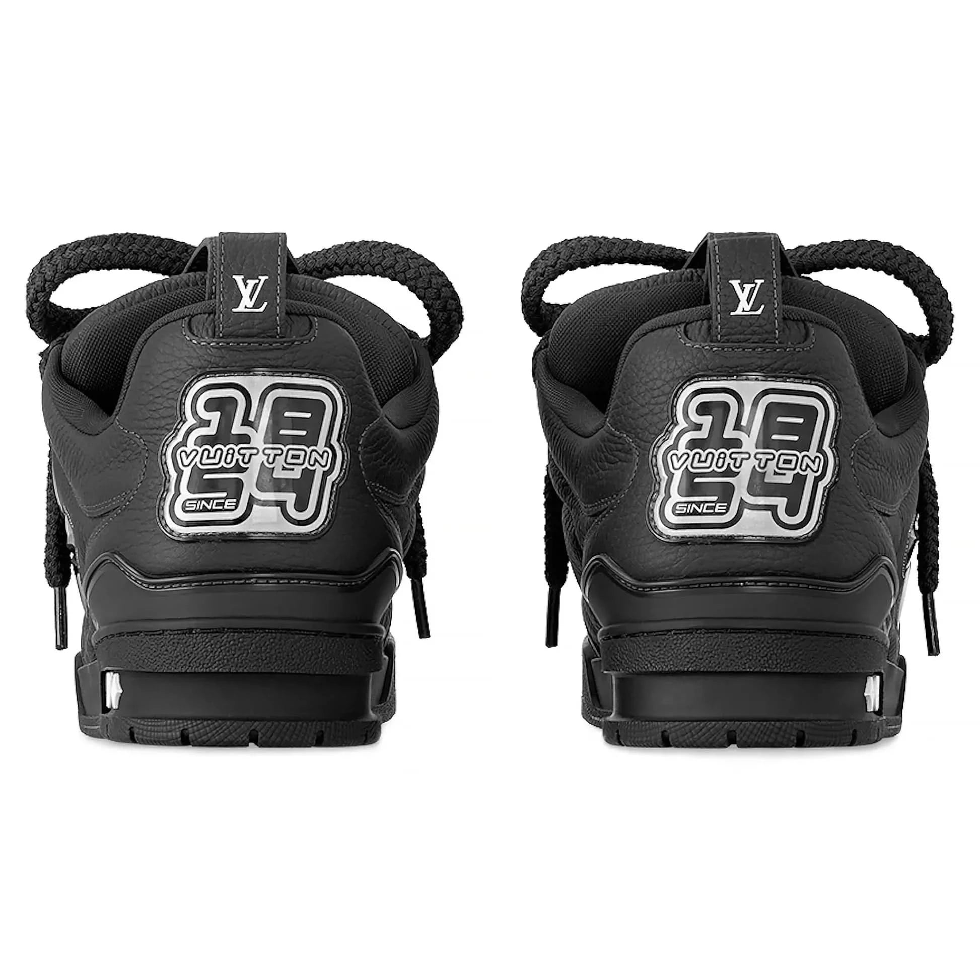 Louis Vuitton LV Skate Grained Leather Trainer Black Sneaker KickHaven Bulgaria KickHaven Bulgaria