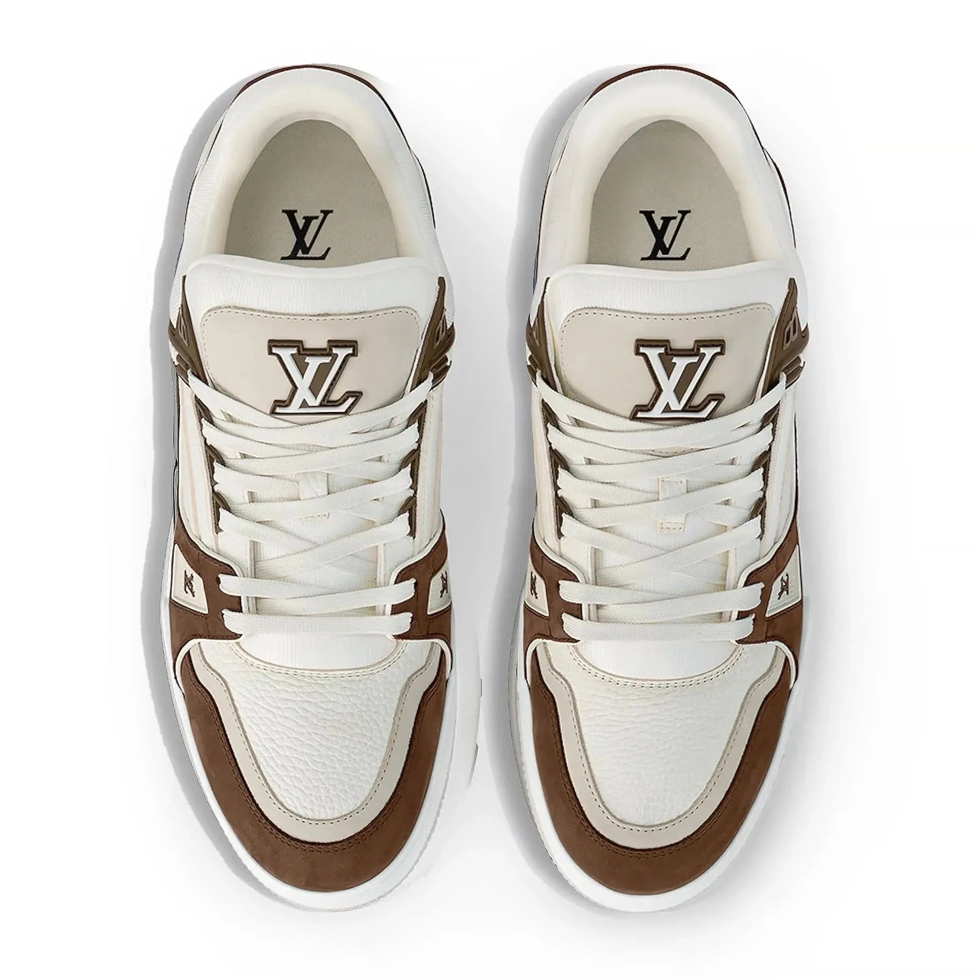 Louis Vuitton LV Trainer Calf Leather Moka Sneaker KickHaven Bulgaria KickHaven Bulgaria
