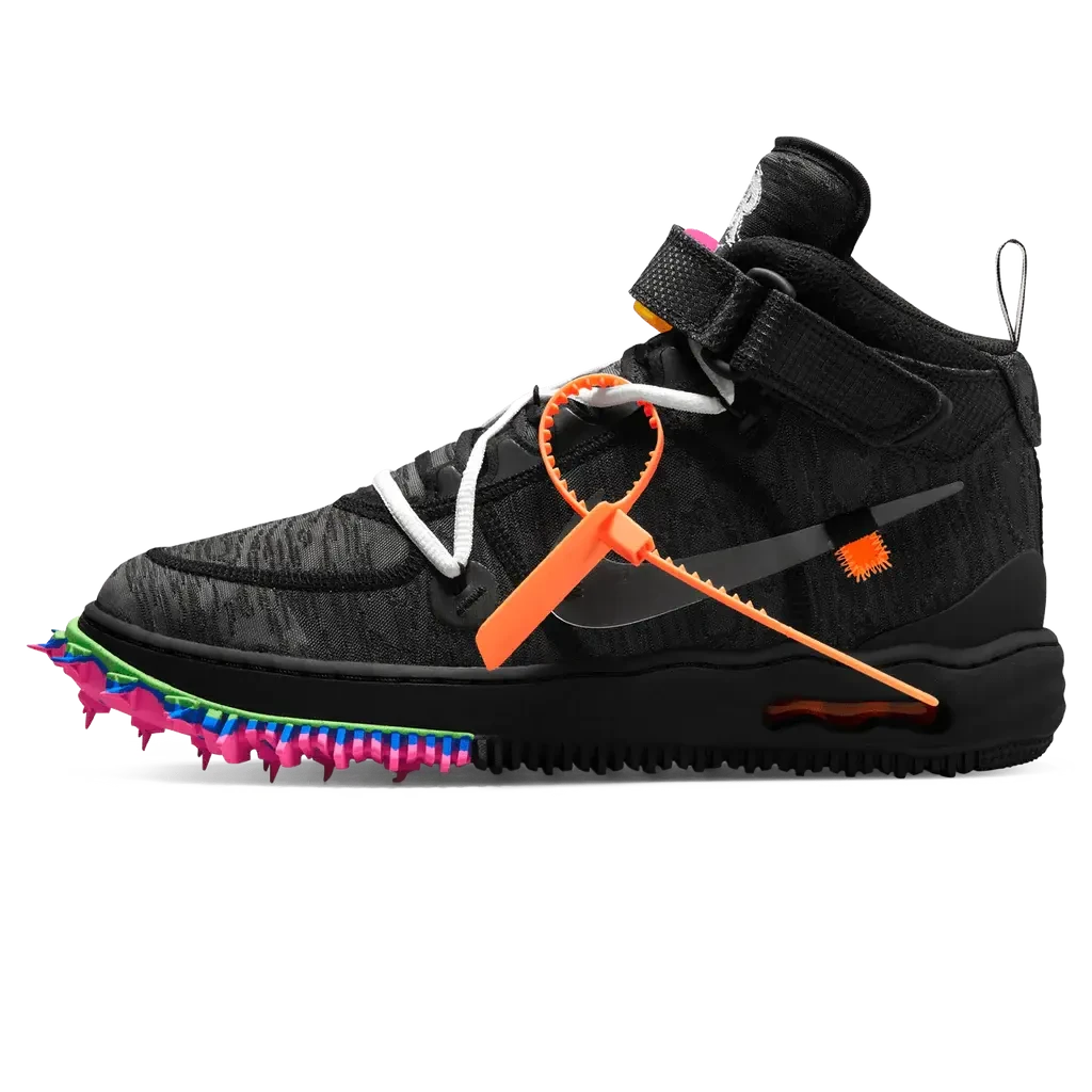 Off-White x Nike Air Force 1 Mid 'Black' KickHaven Bulgaria  KickHaven Bulgaria