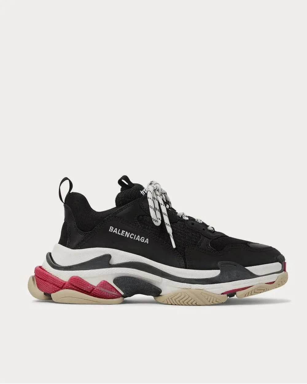 Balenciaga Triple S 'Black/White/Grey/Red' - Доставка за 1 работен ден KickHaven Bulgaria  KickHaven Bulgaria
