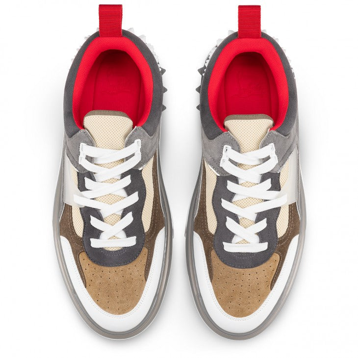 Louboutin Astroloubi "Calf leather, suede and irdidescent nappa leather - Multicolor"