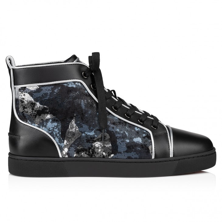 Louboutin Louis "Calf leather and leather Gravity - Black"
