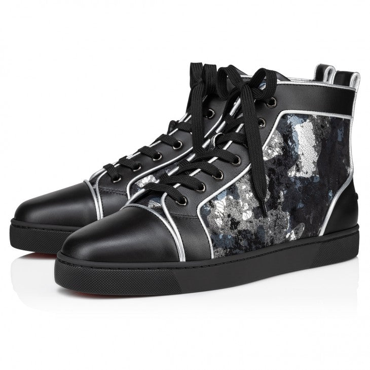 Louboutin Louis "Calf leather and leather Gravity - Black"
