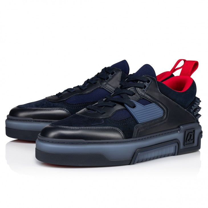 Louboutin Astroloubi "Calf leather, suede and rubber - Navy"