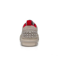 Louboutin Astroloubi "Calf leather, suede and rubber - Goose"
