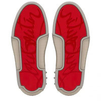 Louboutin Astroloubi "Calf leather, suede and rubber - Goose"