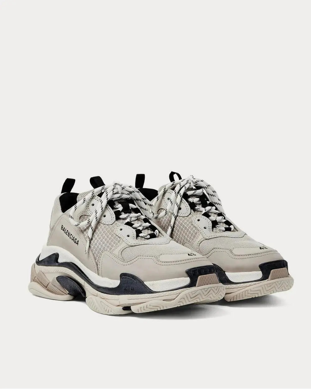 Balenciaga Triple S 'Dark Beige' KickHaven Bulgaria