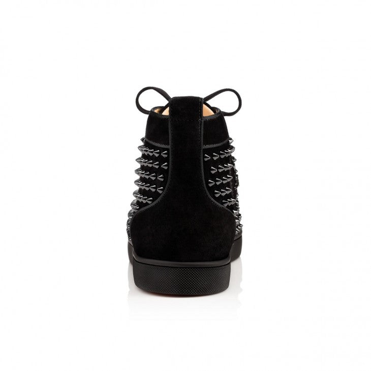 Louboutin Louis "Veau velours and spikes - Black"