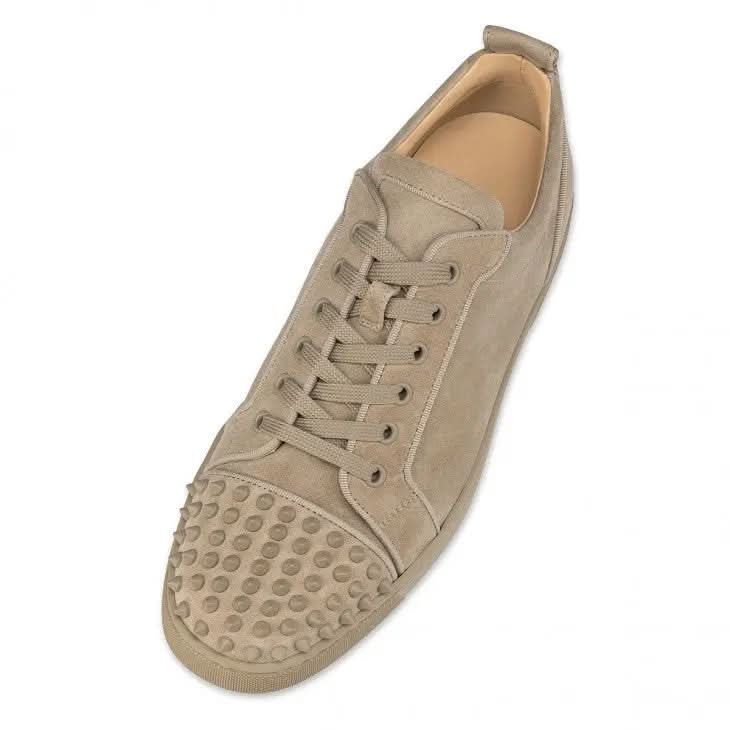 Louboutin Louis Junior Spikes "Veau velours and spikes - Saharienne" KickHaven Bulgaria  KickHaven Bulgaria