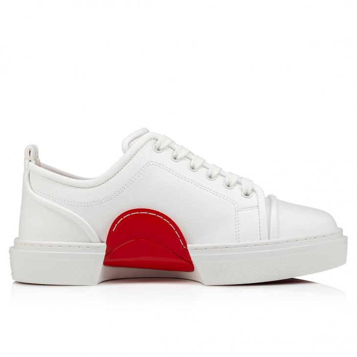 Louboutin Adolon Junior "Recycled polyester and bio-based materials - White"