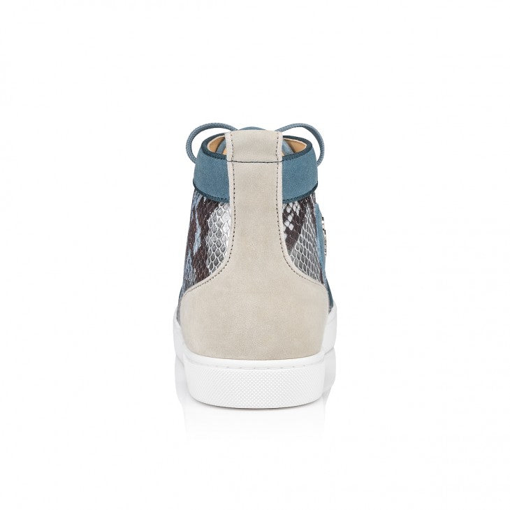 Louboutin Louis "Calf leather, embossed calf leather Amazonia and veau velours - Multicolor"