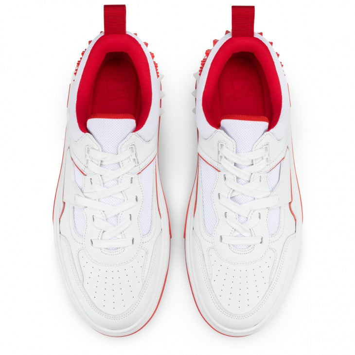 Louboutin Astroloubi "Calf leather, suede and nappa leather - White"