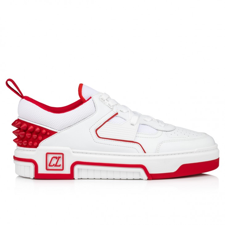 Louboutin Astroloubi "Calf leather, suede and nappa leather - White"