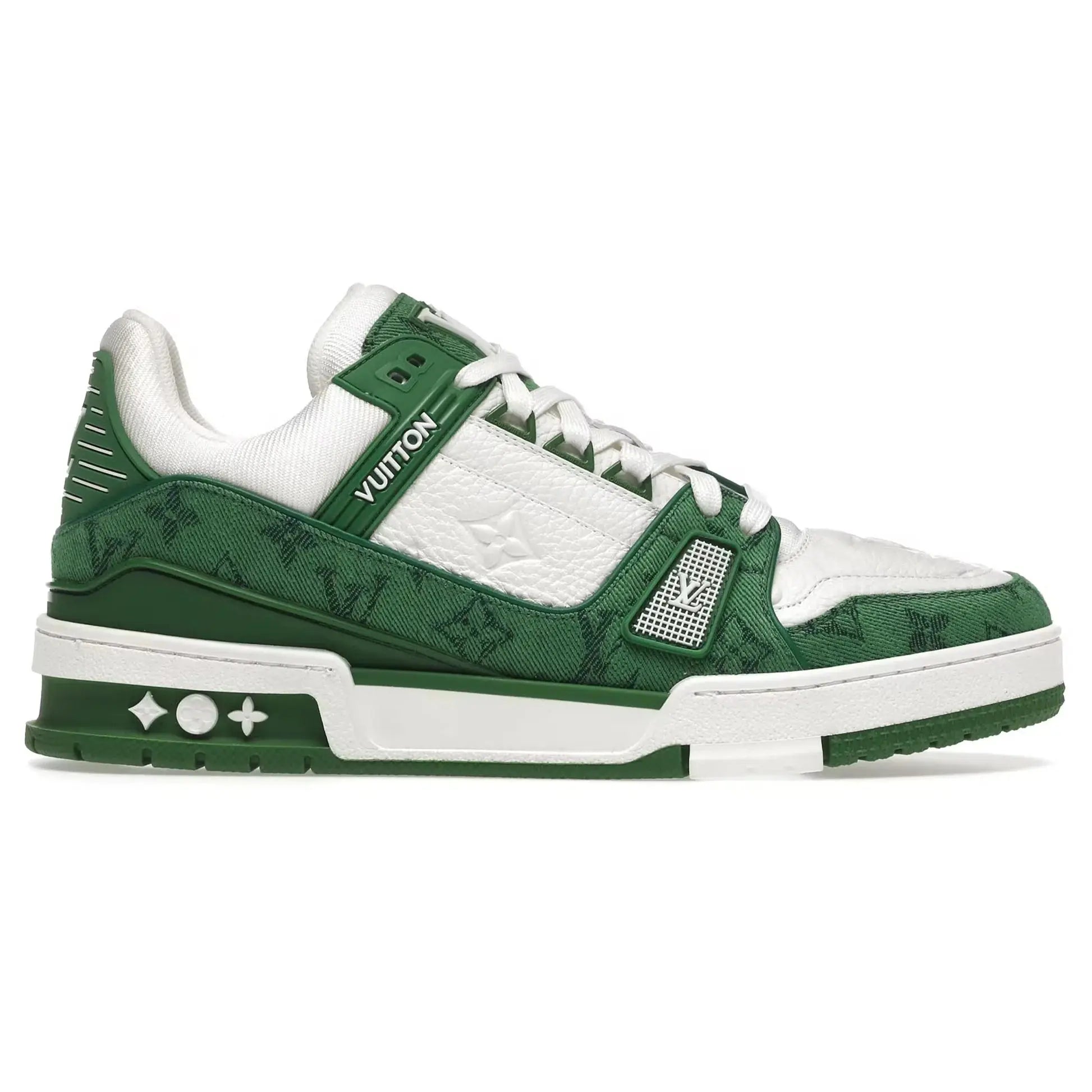 Louis Vuitton LV Monogram Green Denim Sneaker - Доставка за 1 работен ден