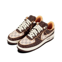 Nike Air Force 1 Low "Louis Vuitton Monogram Brown Damier Azur"