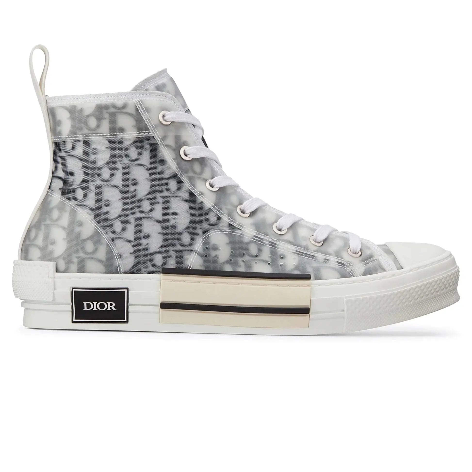 Dior B23 Dior Oblique High White Sneaker - Доставка за 1 работен ден