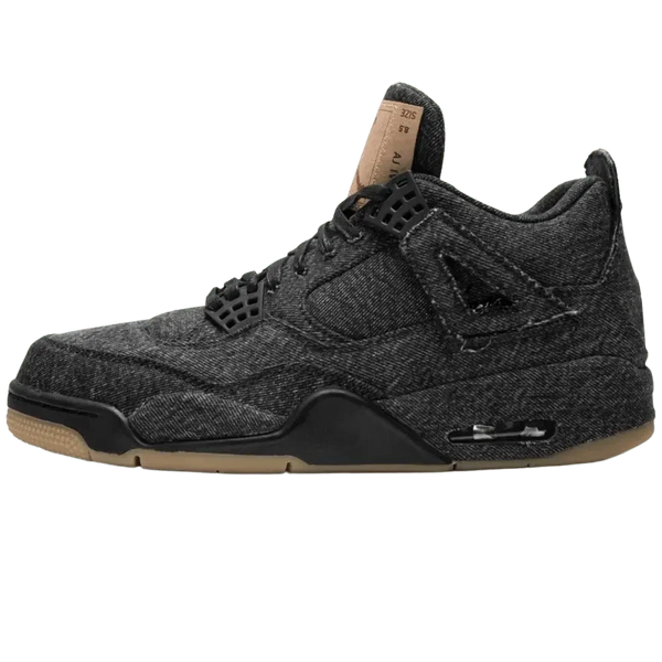 Levis x Nike Air Jordan 4 Black