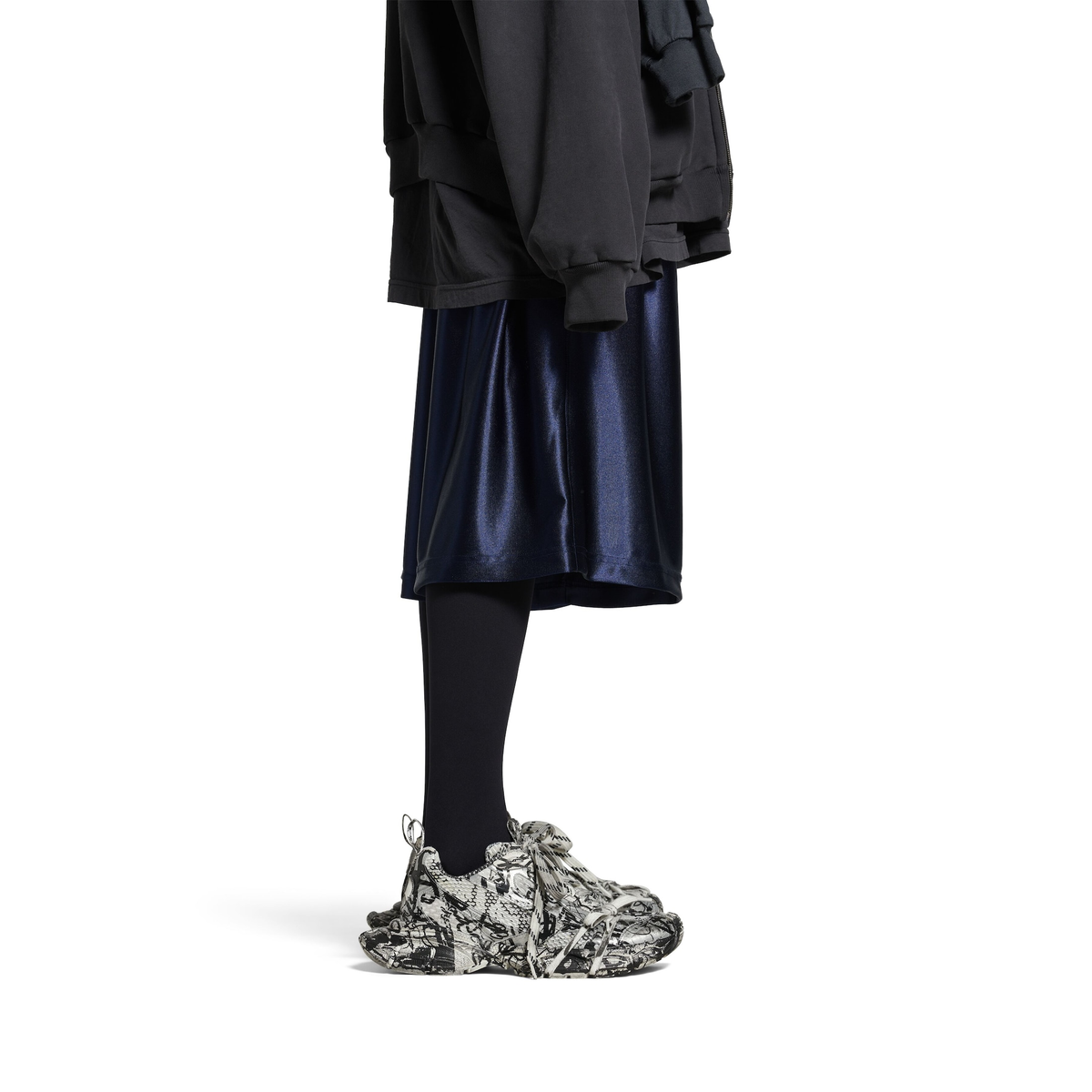 Balenciaga 3XL Extreme Graffiti 'White/Black'