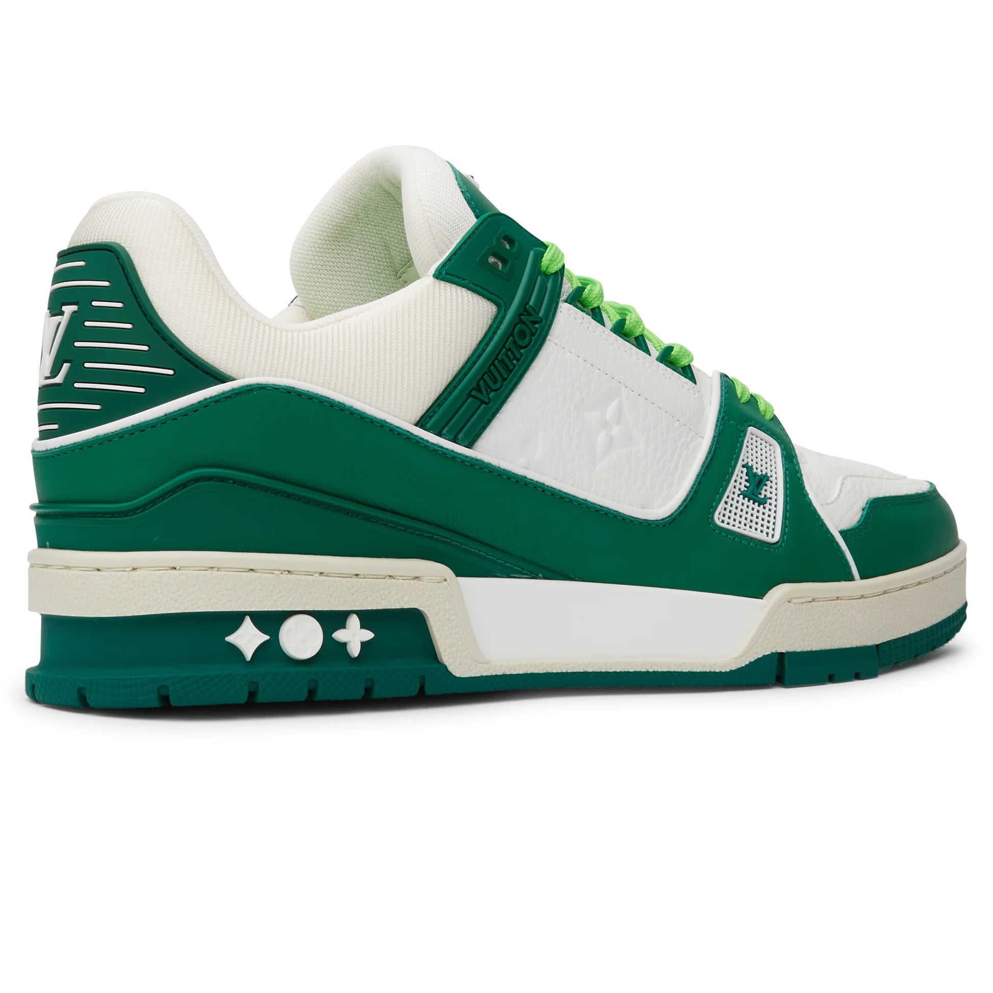 Louis Vuitton LV Trainer White Green Sneaker