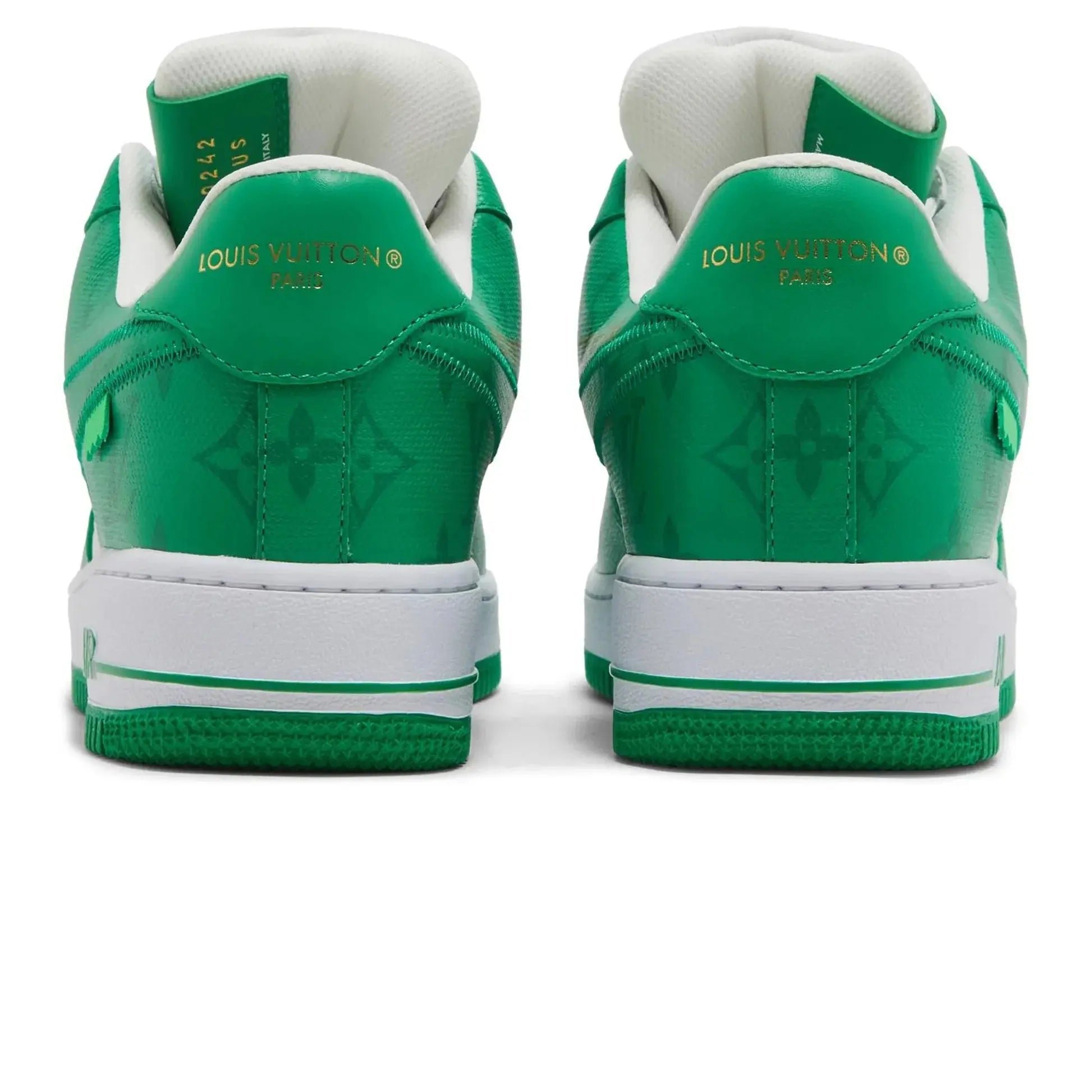 Louis Vuitton x Nike Air Force 1 Low White Green KickHaven Bulgaria